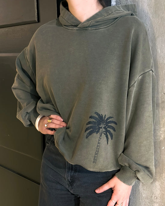 SWEAT À CAPUCHE PALMA KAKI