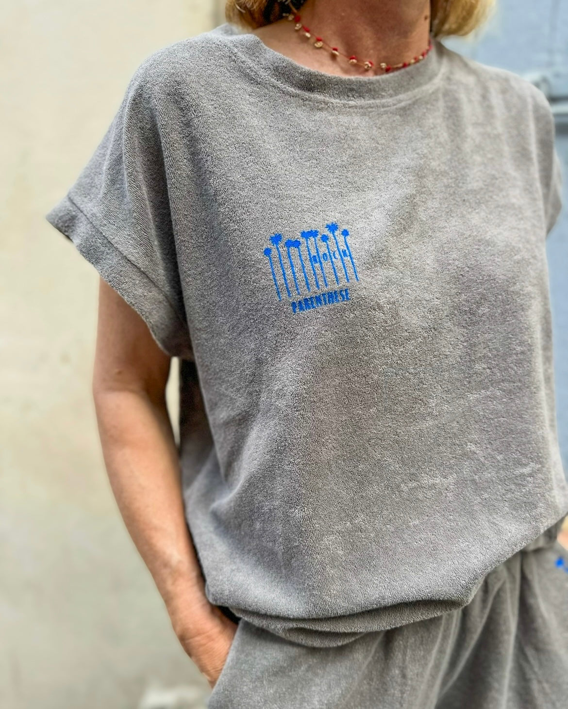 TEE-SHIRT BOB GRIS