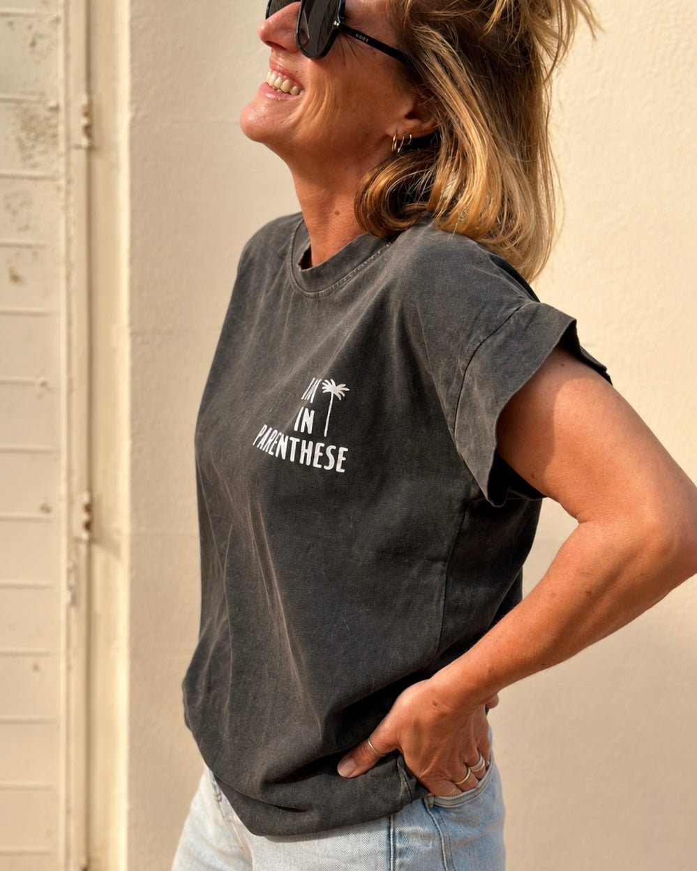 TEE-SHIRT LOST GRIS