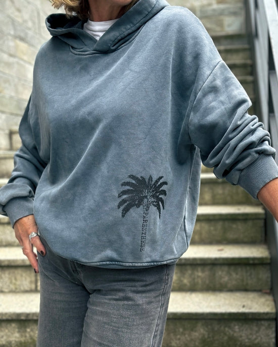 SWEAT À CAPUCHE PALMA ANTHRA