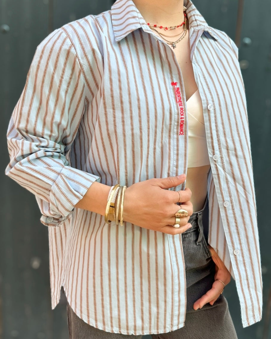 CHEMISE PADRE BLEUE