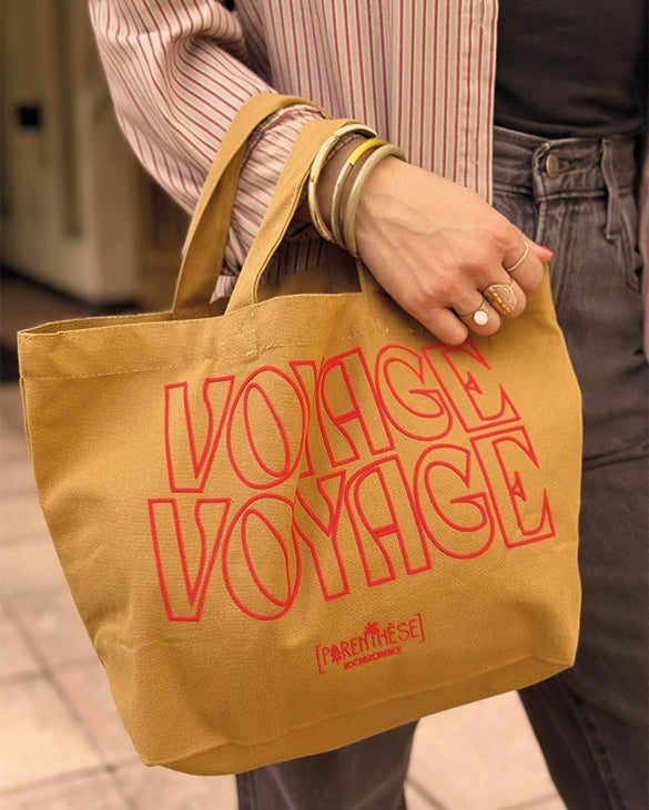 MINI CABAS VOYAGE CAMEL