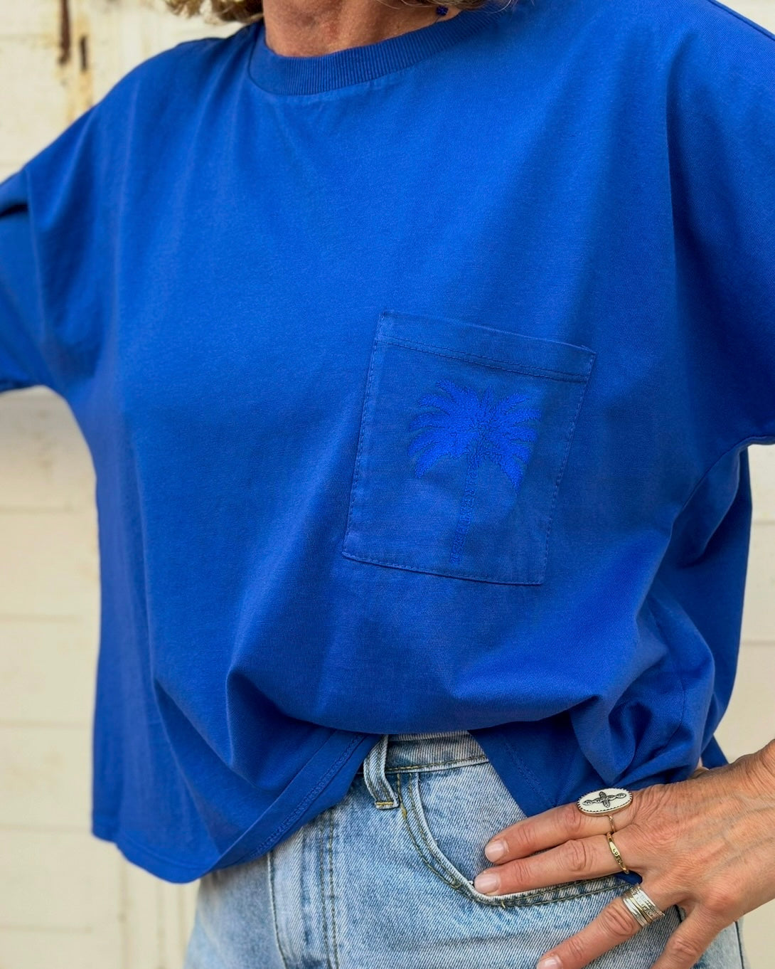 TEE-SHIRT CARINO BLEU